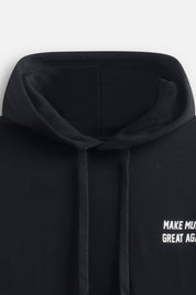 Hoodie Make Music Black/White