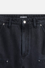 Worker Denim Label Black
