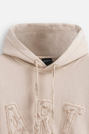 Hoodie Logo ART Sand Stone Wash