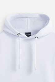 Hoodie logo essential White