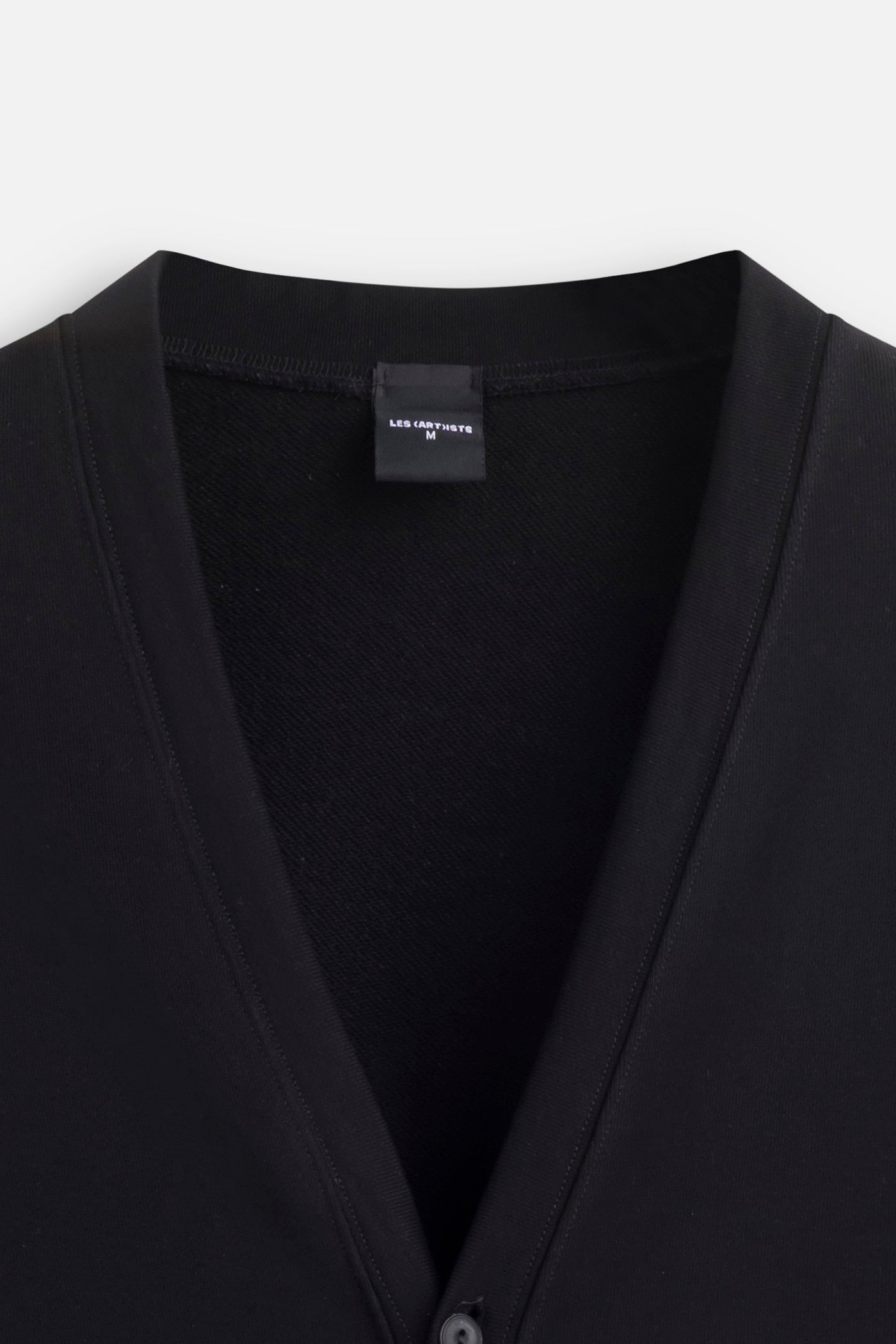 Cardigan Logo Essential Black