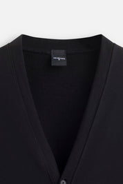 Cardigan Logo Essential Black