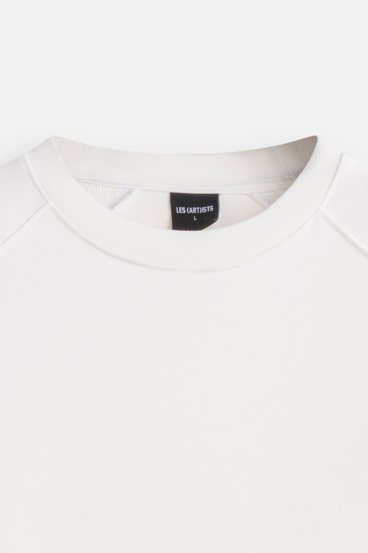 Sweatshirt Raglan Logo Essential White