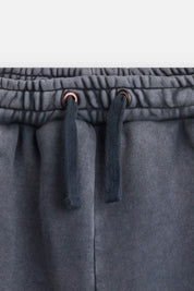 Sweatpant Logo ART Washed Black