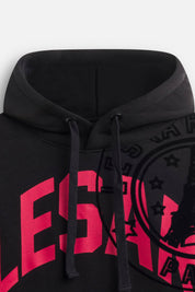 Hoodie Player Flock Black