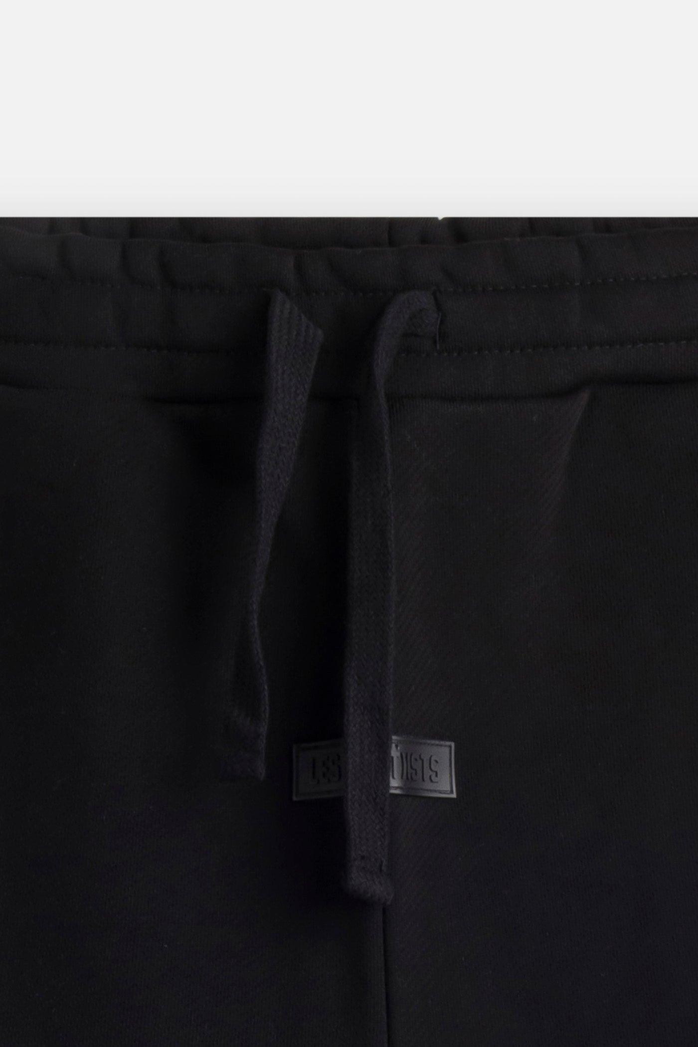 Sweatpant Front Label Black