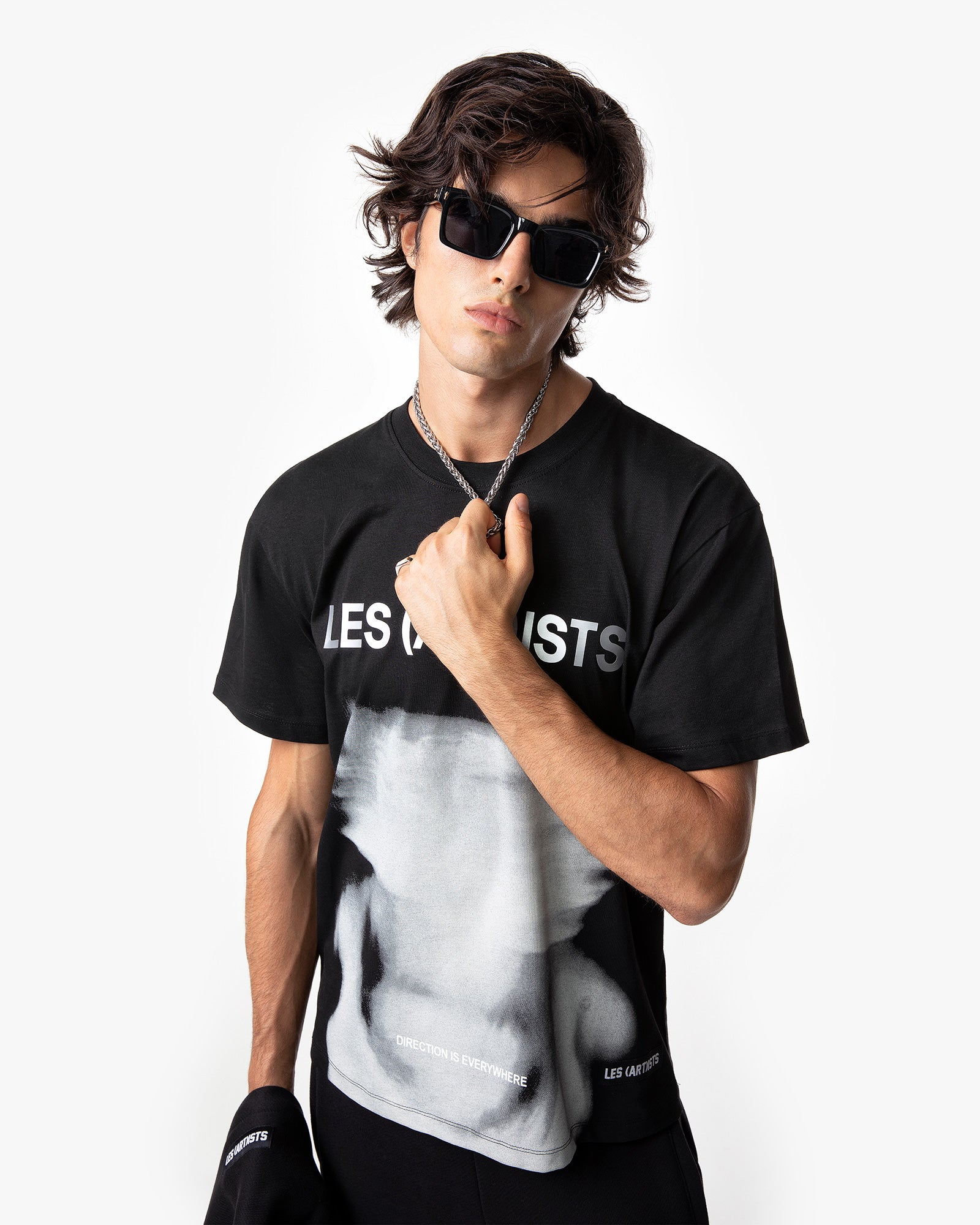 LES ARTISTS T Shirt Les Artist Paris Nero Unisex
