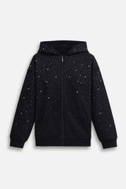 Diamond Zip Hoodie Essential