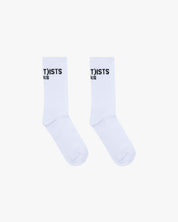 Socks Logo classic White