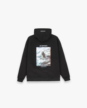 Hoodie Zip World Be Gone Noir