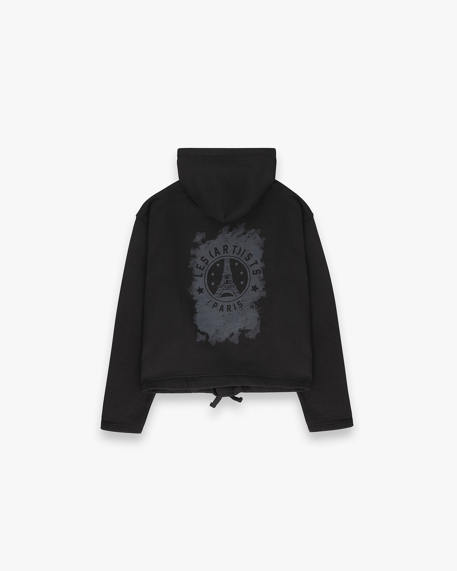 Hoodie Paris Laces Black