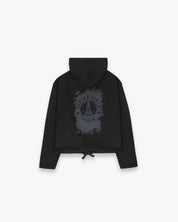 Hoodie Paris Laces Black