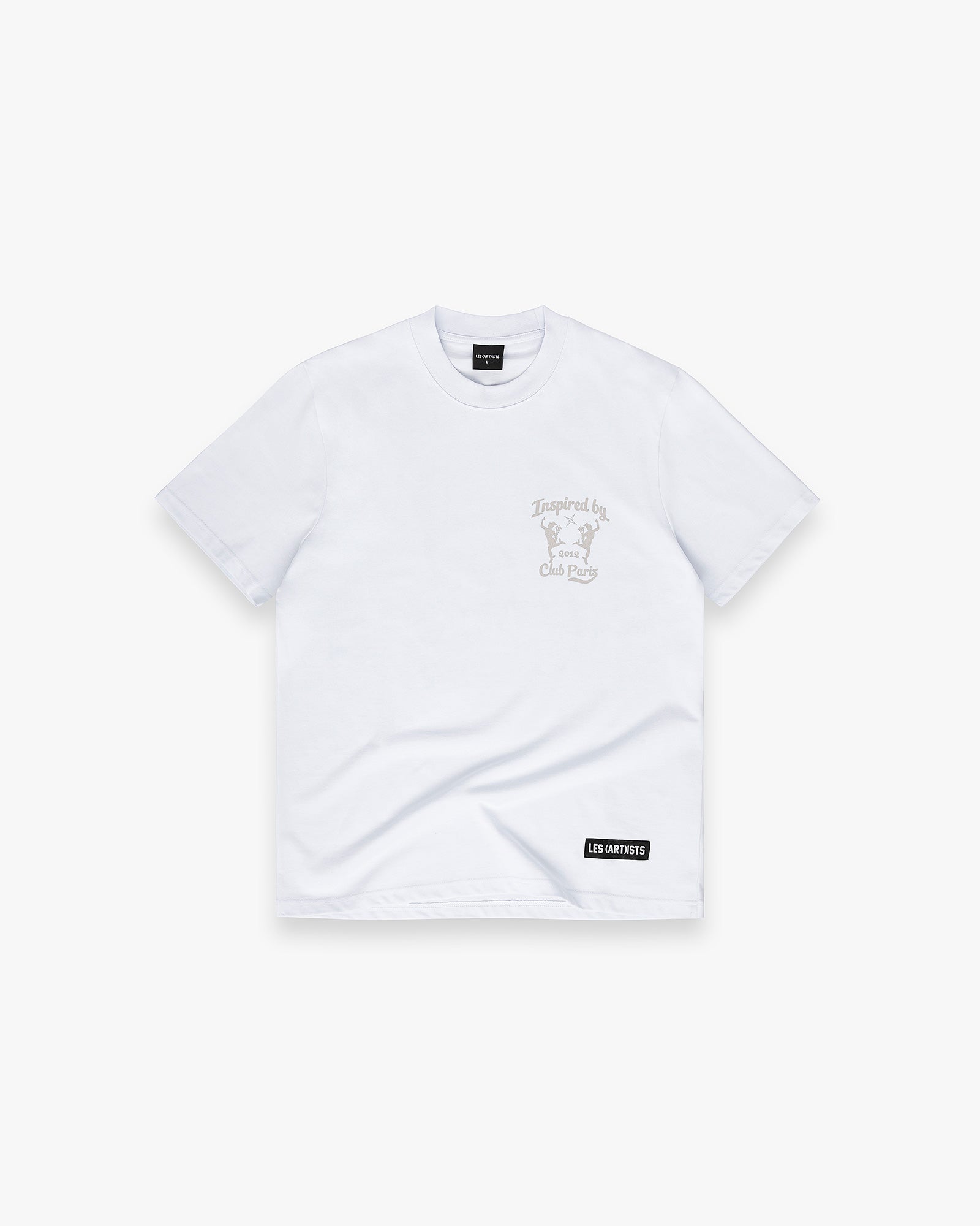 T-shirt m/m Club Paris White