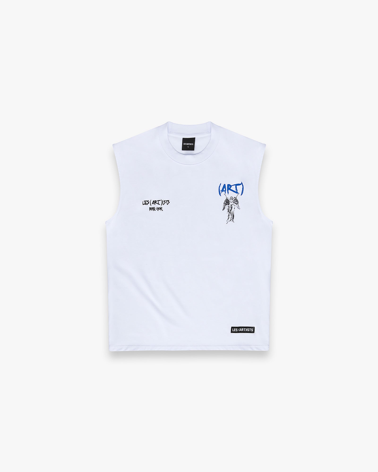 Sleeveless Tee Paris Victory White