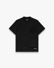 T-Shirt m/m Pocket Paris Nero