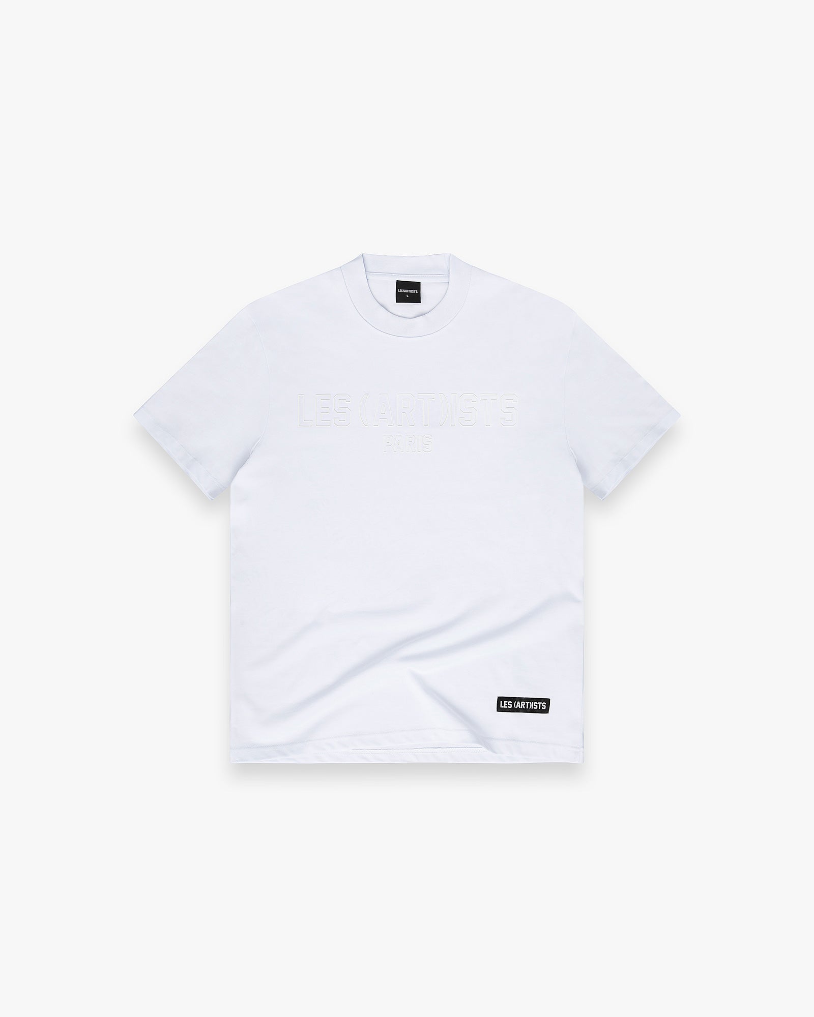 T-shirt m/m logo classic 3D Bianco