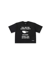 LES (ART)ISTS x ADORO – “CALL ME FOR ADORO PARTY” TEE BLACK