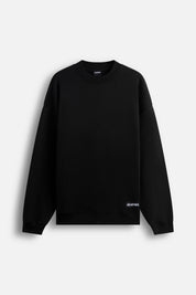Crewneck logo essential Black
