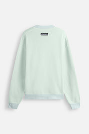 Crewneck Club Paris – Aged Garment Dye Light Mint