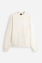 Crewneck Club Paris – Aged Garment Dye Milk