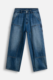 Worker Denim Label Blue