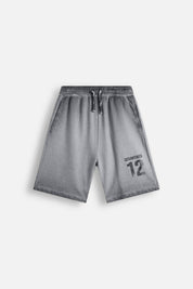 Sweatshort Degradé 12 Lead Grey