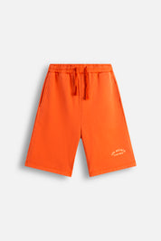 Sweatshort Aged Garment Dye Orange Dust