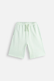 Sweatshort Aged Garment Dye Light Mint