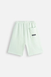 Sweatshort Aged Garment Dye Light Mint