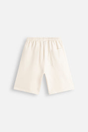 Sweatshort Aged Garment Dye Old Milk