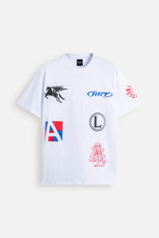 T-Shirt Iconic Logos White