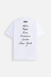 T-Shirt City Les (Art)ists White