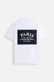 T-Shirt Paris Embroidery White
