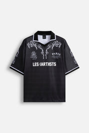 Football-Inspired Paris Shirt Black