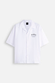Short-Sleeve Shirt Paris White