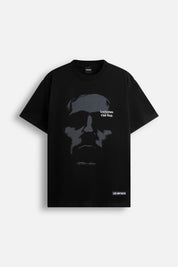 T-Shirt Face Club Paris Black