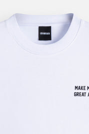 T-shirt Make Music White