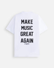 T-shirt Make Music White