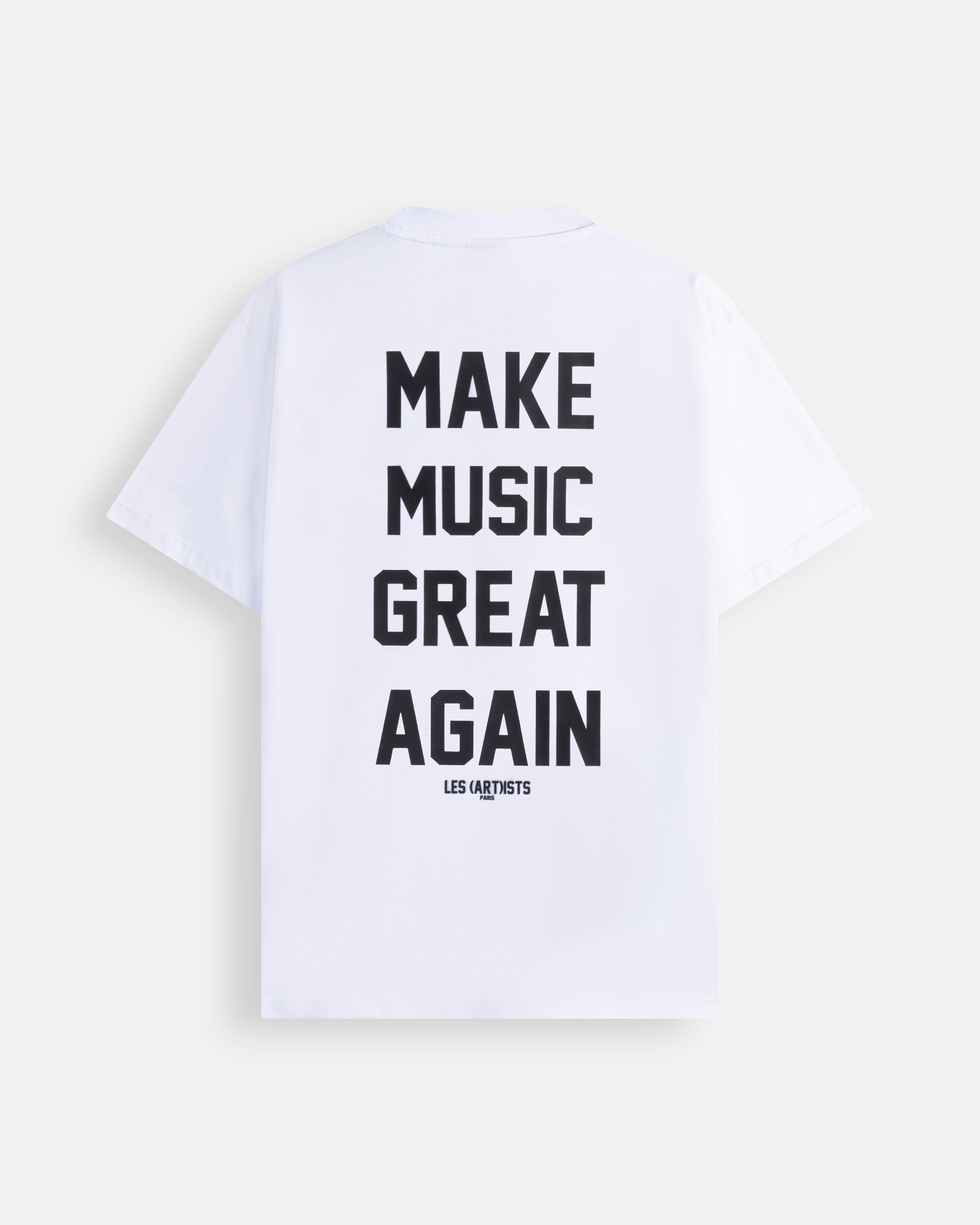 T-shirt Make Music White