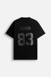 T-Shirt Heron Black