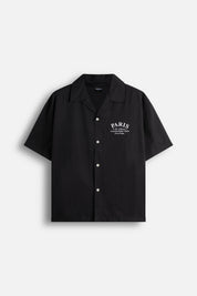 Short-Sleeve Shirt Paris Black