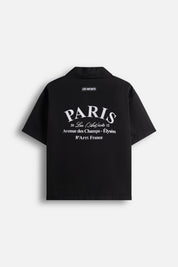 Short-Sleeve Shirt Paris Black
