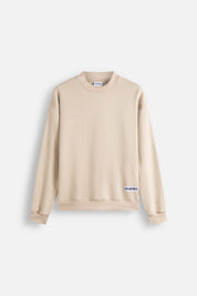 Crewneck logo essential Sand