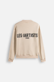Crewneck logo essential Sand