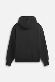 Hoodie Knitwear Label Black