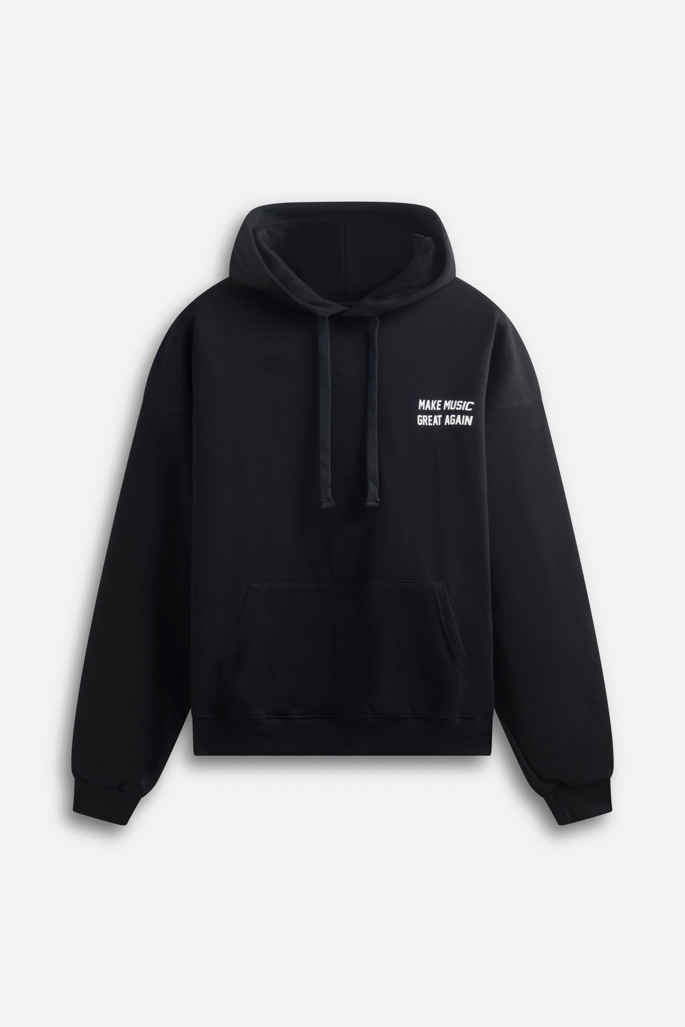 Hoodie Make Music Black/White