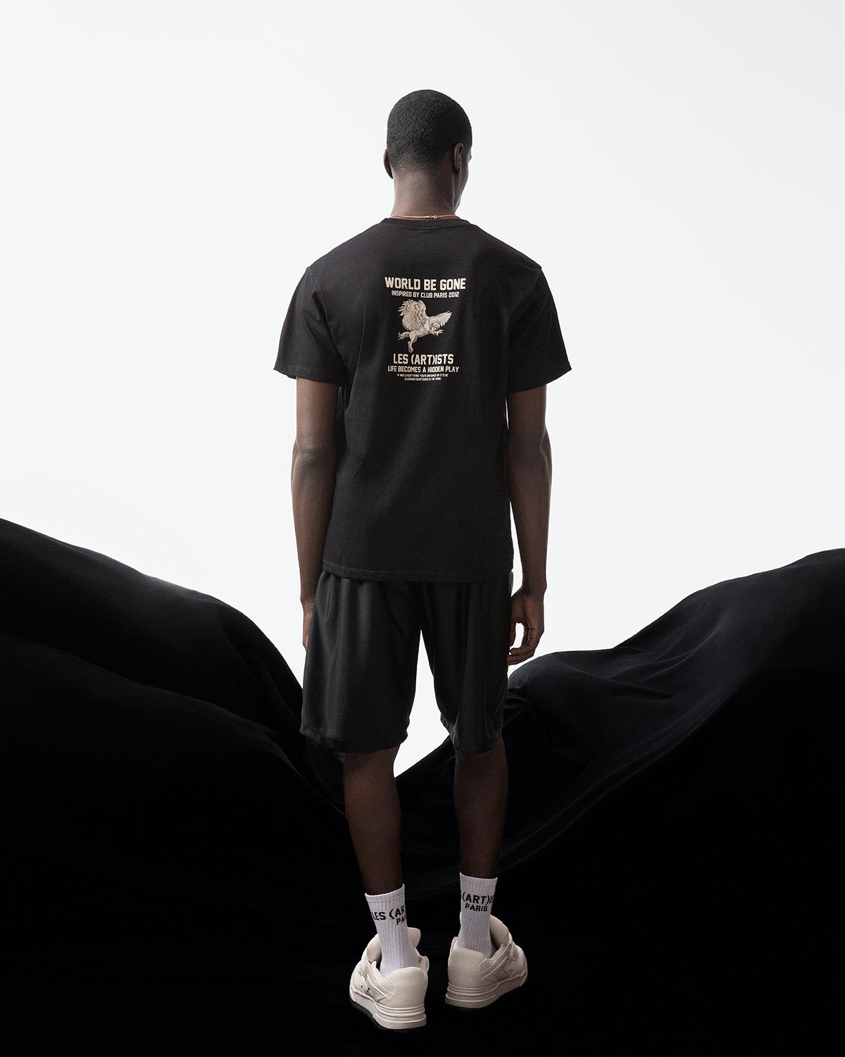 T-Shirt m/m Life is Black