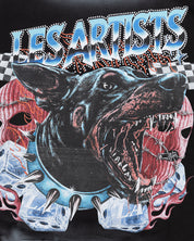 Hoodie Crop “Les Artists Doberman”