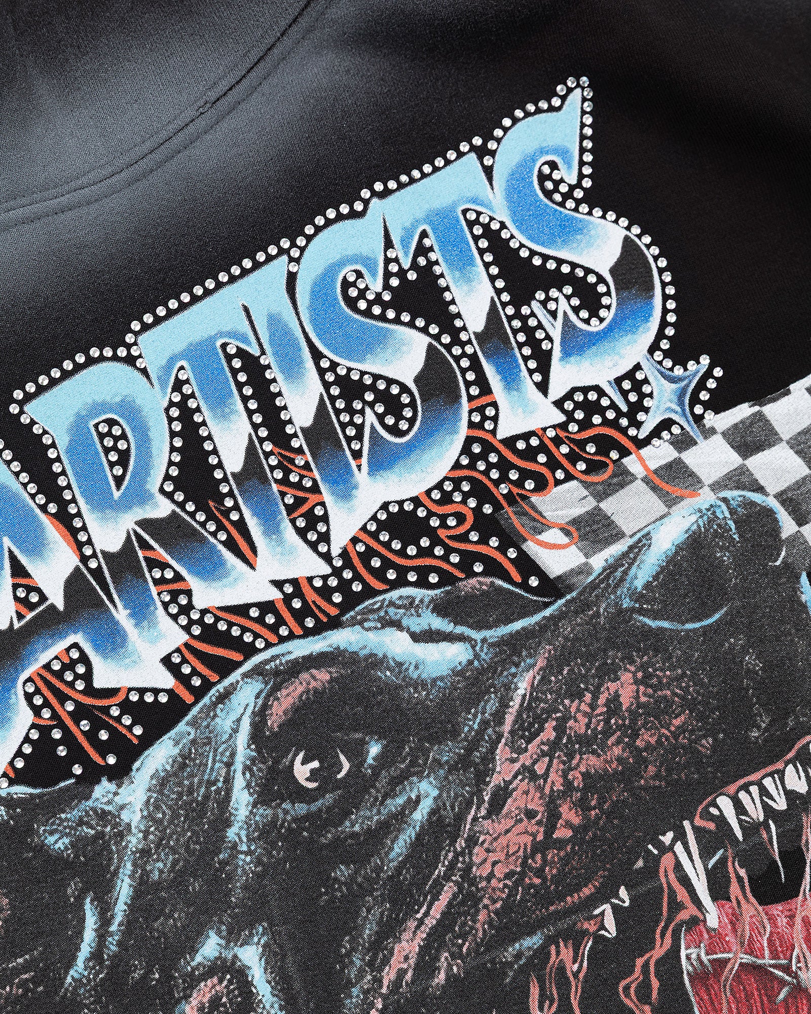 Hoodie Crop “Les Artists Doberman”