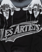 Hoodie Crop “Les Artists Hands”